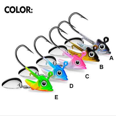 Anzuelo Jig con Contrapeso para Pesca de Fondo - Accesorios de Pesca - Image 2