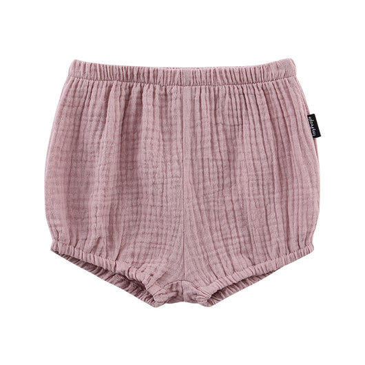 Shorts de Algodón Crepé para Bebé - Pantalones Ligeros y Transpirables para Verano