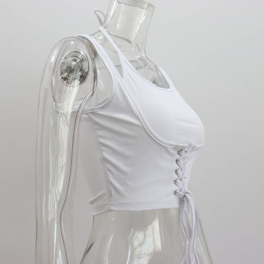 Blusa Sin Mangas con Amarre al Cuello - Image 21