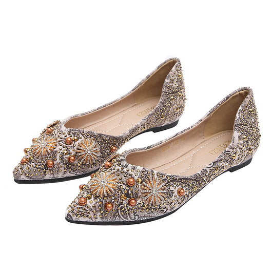 Zapatos Planos Mujer con Pedrería y Remaches - Nuevo Estilo Elegante - Image 6