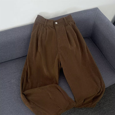 Pantalones Casuales Holgados Versátiles para Otoño e Invierno - Image 11