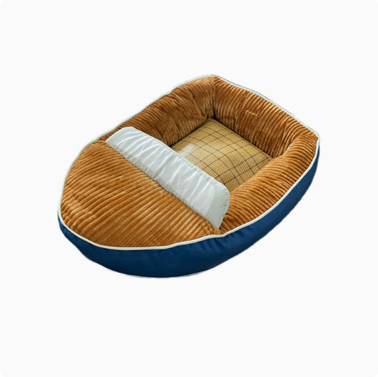 Cama Ortopédica para Perros Forma Bote - 4 Estaciones, Resistente al Polvo - Image 7