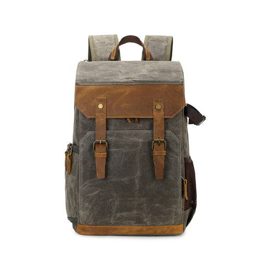 Mochila de Lona para Cámara - Bolso Casual Versátil para Viajes - Image 3
