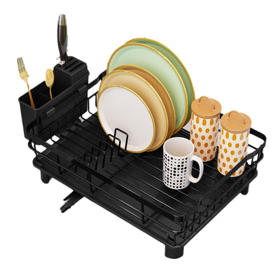 Escurridor Organizador de Cocina de Dos Niveles para Platos y Tazones - Image 5