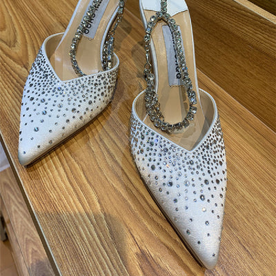 Sandalias Negras con Strass para Mujer - Diseño Sexy y Elegante - Image 5
