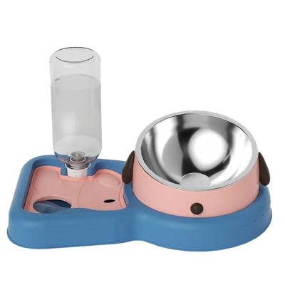 Comedero y Bebedero para Mascotas con Diseño Ergonómico Inclinado 15° - Image 14