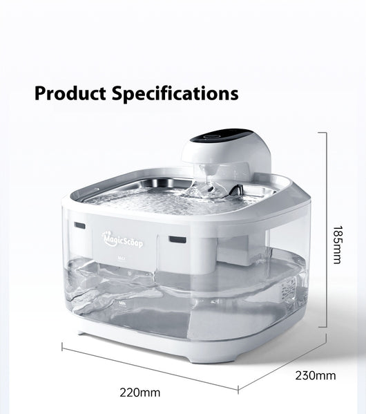 Fuente de Agua Inteligente para Gatos con Filtración Automática - Image 9
