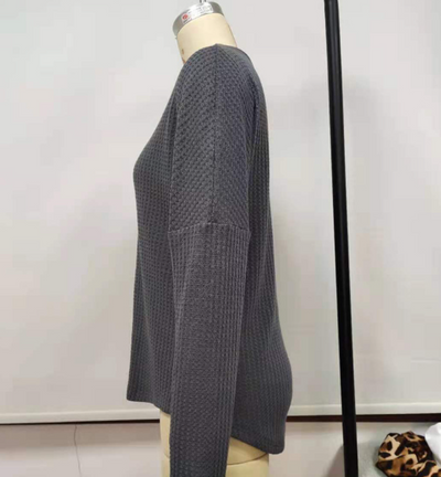 Cardigan Casual de Punto con Cierre de Un Solo Botón - Image 9