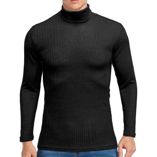 Suéter Cuello Alto Térmico de Manga Larga para Hombre - Image 2
