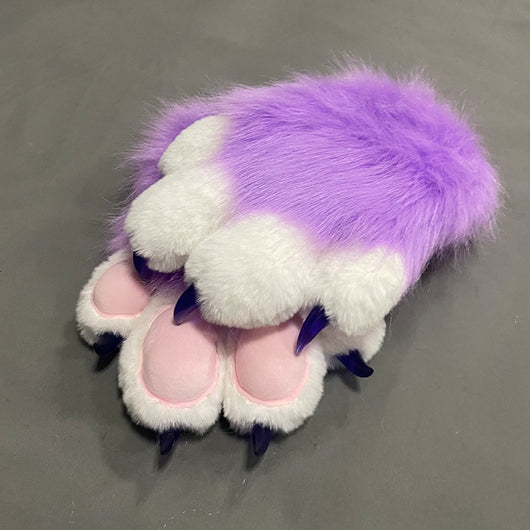 Guantes Peluche Garras de Gato Coloridos y Adorables - Image 15