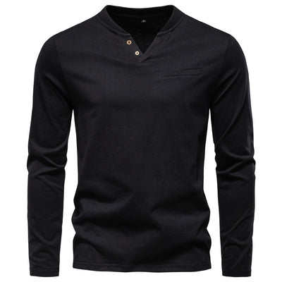 Camiseta Base Layer Cuello V Slim Fit para Hombre - Image 8