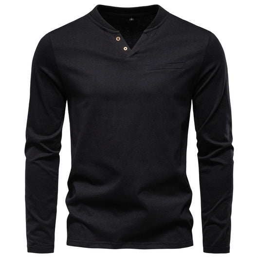 Camiseta Base Layer Cuello V Slim Fit para Hombre - Image 8