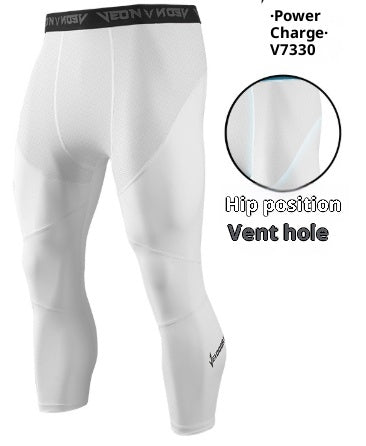 Pantalones de Compresión Deportiva para Hombre - Entrenamiento Baloncesto Transpirable - Image 2