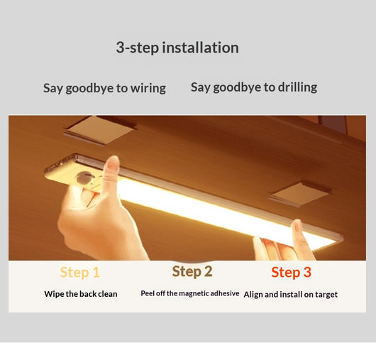 Luz LED Inductiva para Armarios - Recargable sin Instalación - Image 12