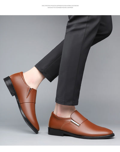 Zapatos Formales de Cuero con Punta Afilada para Hombre - Image 21