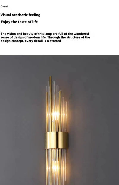 Lámpara de Cristal para Pared de TV - Iluminación Elegante para Sala de Estar - Image 19