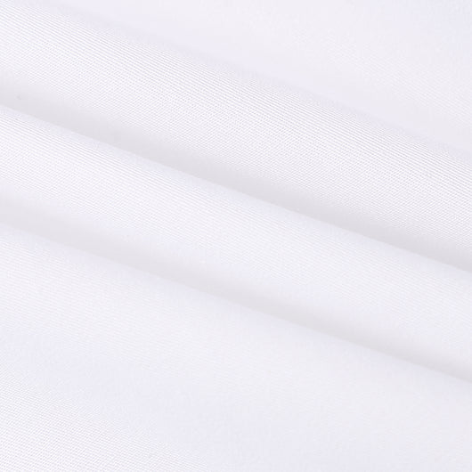 Blusa Clásica Blanca Suelta de Algodón Peinado - Image 18