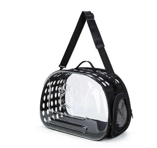 Mochila Escolar Transparente para Mascotas - Diseño Portátil para Gatos - Image 6