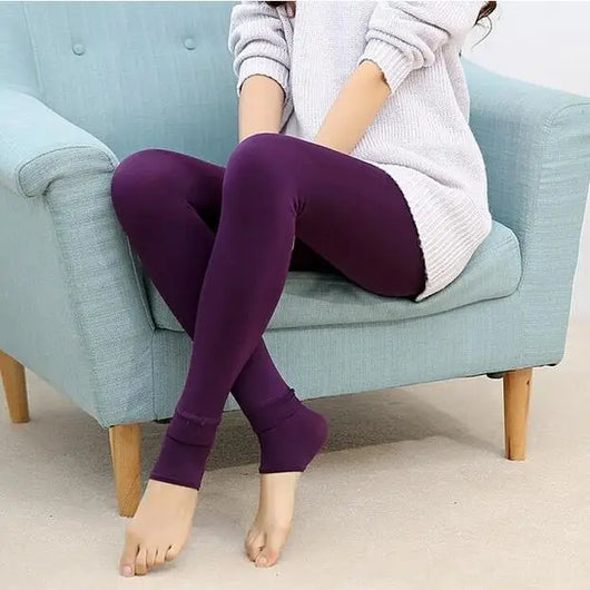 Leggings de Terciopelo Grueso con Efecto Moldeador - Image 44