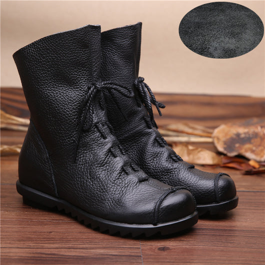 Botas para Mujer con Tacón Grueso y Suela Suave - Image 2