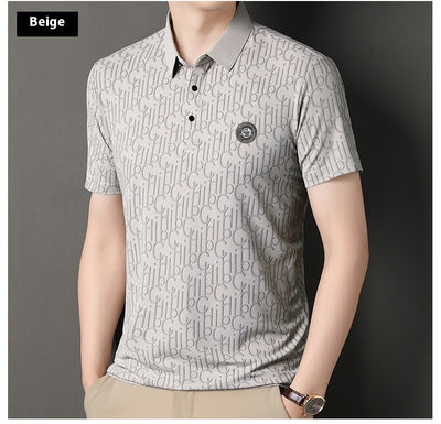 Playera Manga Corta Ice Silk para Hombre - Frescura Total en Verano - Image 15