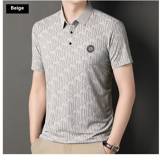 Playera Manga Corta Ice Silk para Hombre - Frescura Total en Verano - Image 15