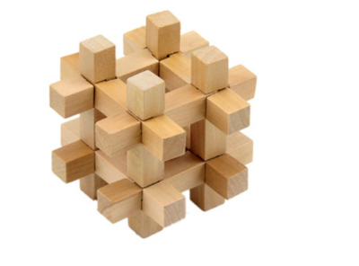 Puzzle de Bloqueo Kongming - Juguete Educativo de Bambú - Image 26