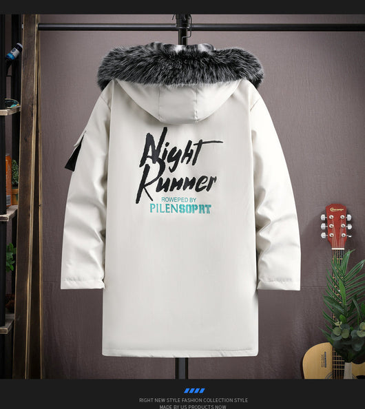 Chaqueta Casual de Fleece con Capucha para Hombre - Image 10