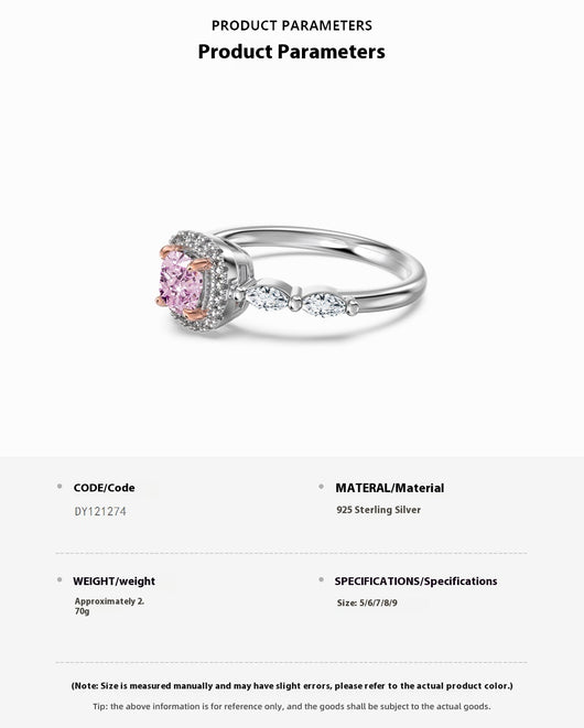 Anillo de Plata Capas Cubo para Mujer - Image 18