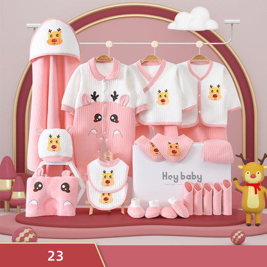 Conjunto de Ropa de Algodón Puro para Bebé en Caja de Regalo - Image 15