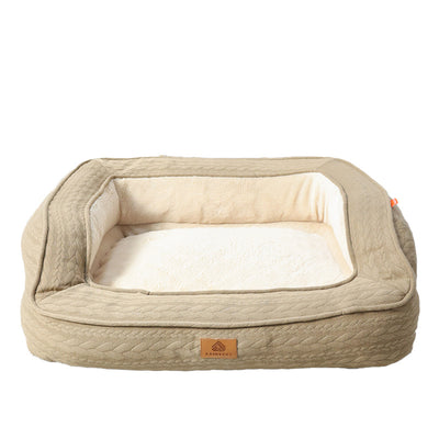 Cama Ortopédica para Perros Cuatro Estaciones con Funda Removible y Lavable - Image 4