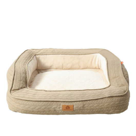 Cama Ortopédica para Perros Cuatro Estaciones con Funda Removible y Lavable - Image 4