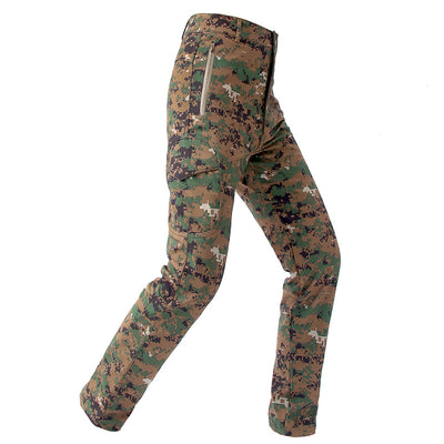 Pantalones Térmicos Impermeables de Forro Polar para Hombre - Image 14
