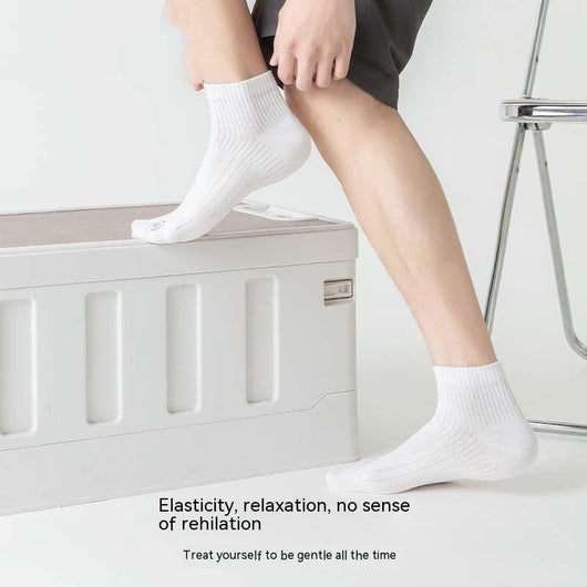 Calcetines Deportivos Transpirables de Malla Reforzada para Hombre - Image 9
