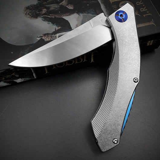 Cuchillo Plegable de Alta Dureza para Exteriores con Resorte Portátil - Image 16