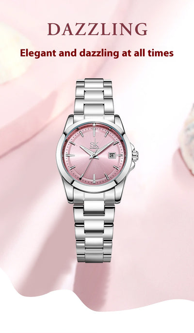 Reloj Elegante para Mujer Acero Inoxidable Resistente al Agua - Image 15