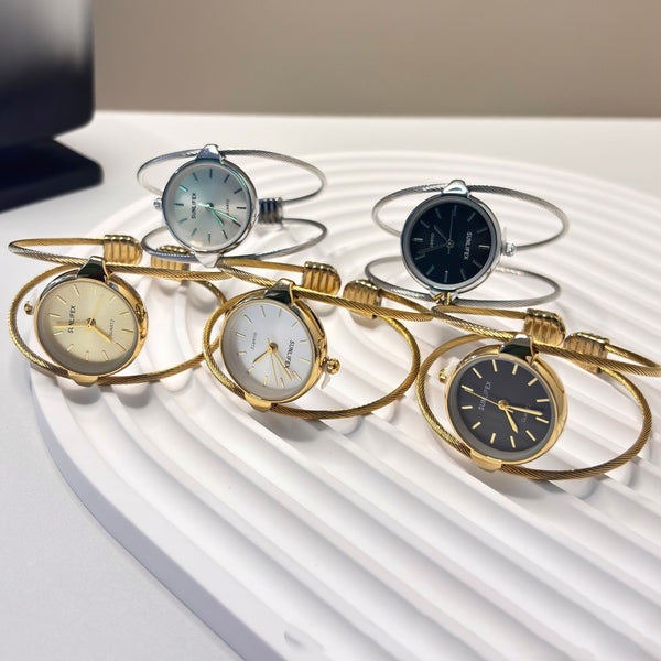 Reloj Pulsera Minimalista Abierto para Mujer