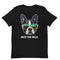 Camiseta Folgada Masculina com Estampa - Gola Redonda Manga Curta