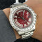 Reloj de Lujo para Hombre con Diamantes y Calendario Semanal
