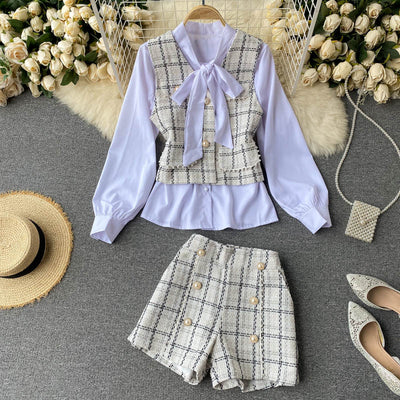 Chaleco Blazer Retro para Mujer - Traje Elegante de Temperamento - Image 6