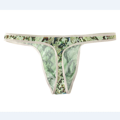 Calzoncillos Tanga Hombre Camuflaje con Estampado Serpiente - Image 9