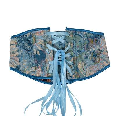 Cinturón Monet Garden con Soporte de Espina de Pescado - Image 16