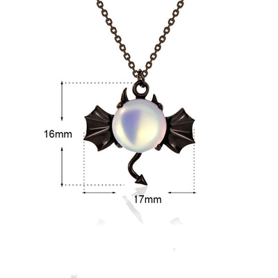 Collar Demonio en Plata Esterlina - Joyería Gótica Halloween - Image 5