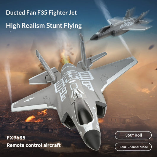 Avión Eléctrico Brushless con Ducto Aerodinámico