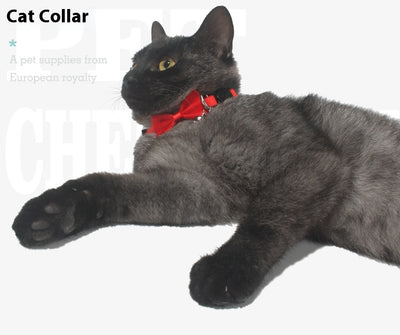 Collar Decorativo para Mascotas con Moño de Cinta Multicolor Ajustable y Campana - Image 22