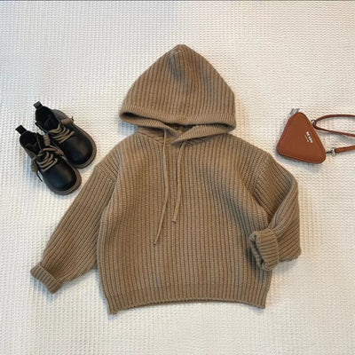 Cardigan Hoodie Infantil Otoño Invierno - Suéter Abrigado para Niños y Niñas - Image 10