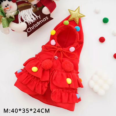 Capa Transformable para Mascotas - Abrigo Navideño Reversible Perros y Gatos - Image 8