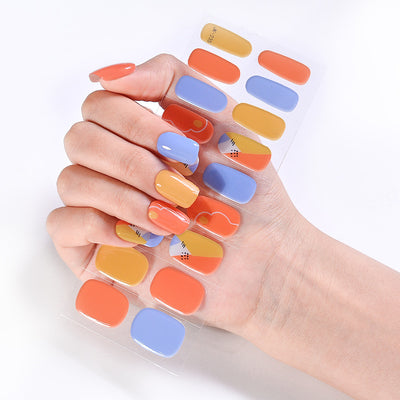 Pegatinas de Uñas en Gel Semipermanente 3D - Impermeables y Duraderas - Image 51