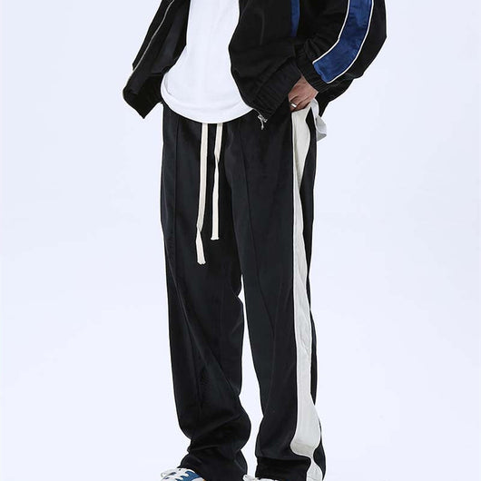 Pantalones Casuales Retro Holgados para Hombre - Image 17