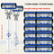 Con 12 Puntas De Herramienta China Azul